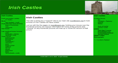 Desktop Screenshot of castles.ancientireland.org